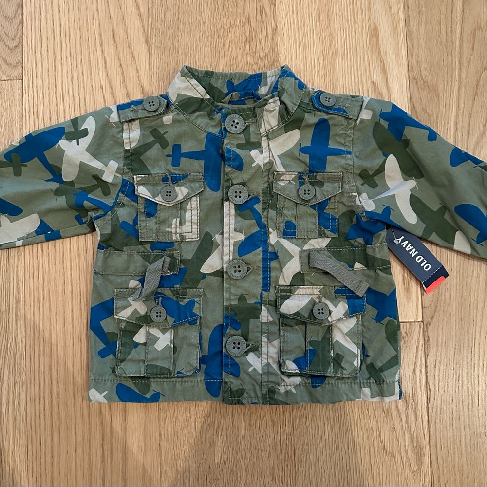 Cotton Camouflage Coat 3-6 mos